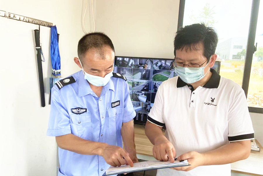 【筑牢钢铁防线 打赢疫情防控阻击战】令出必行，西洞庭驻企联络员护航企业生产