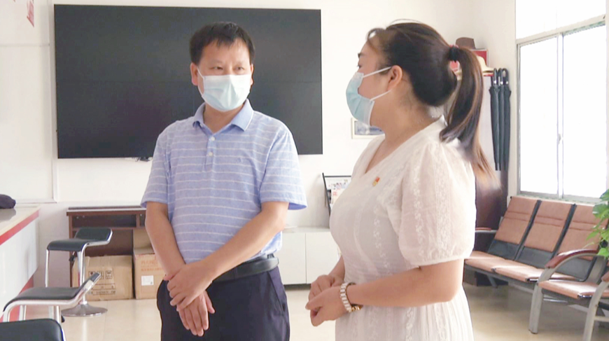 彭海涛检查督导金凤街道疫情防控工作