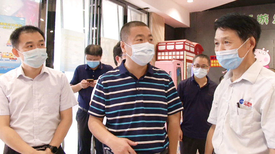 刘爱军督导我区重点区域疫情防控工作