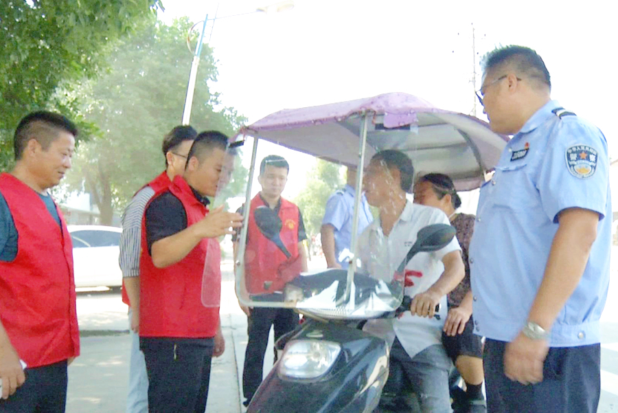 【交通顽瘴痼疾整治】祝丰镇开展交通顽瘴痼疾集中整治行动