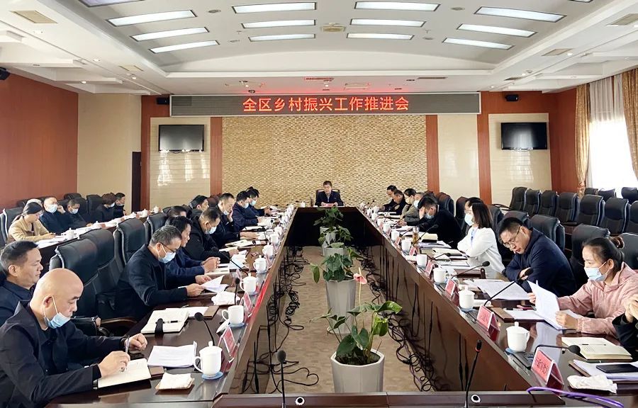 全区乡村振兴工作推进会召开