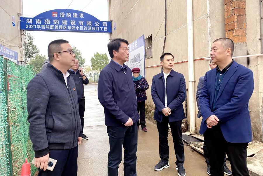 刘爱军实地督导我区省市重点民生实事项目