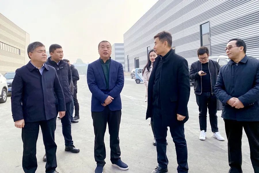 刘爱军实地调研园区企业