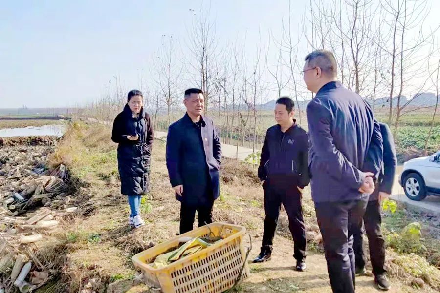 祝丰镇、区自然资源局到西湖管理区开展学习交流