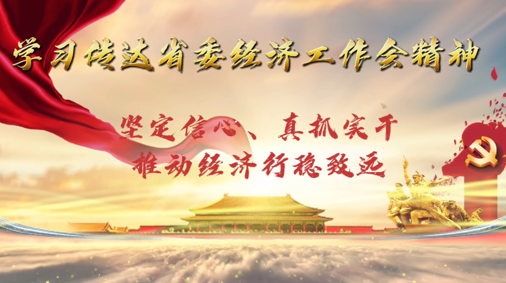 【贯彻落实省委经济工作会议精神】坚定信心、真抓实干，推动经济行稳致远 我区各界学习传达省委经济工作会议精神（一）
