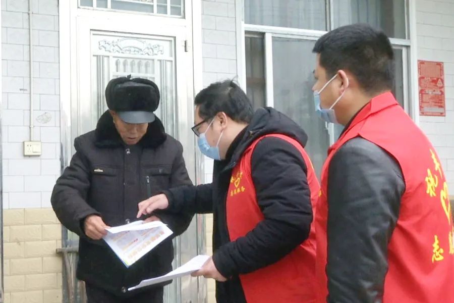 祝丰镇开展疫情防控志愿服务活动