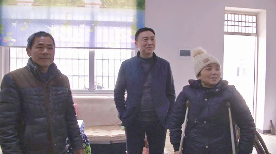 汪继承春节前走访慰问送温暖