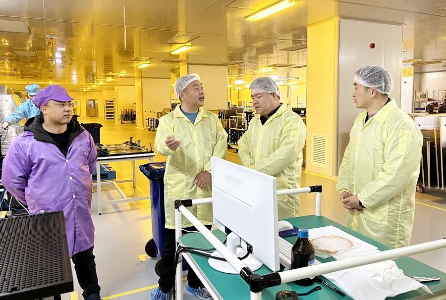 刘爱军实地调研园区企业