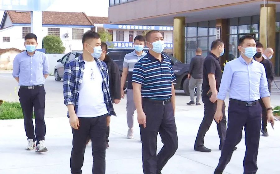 刘爱军赴汇美农业公司走访调研