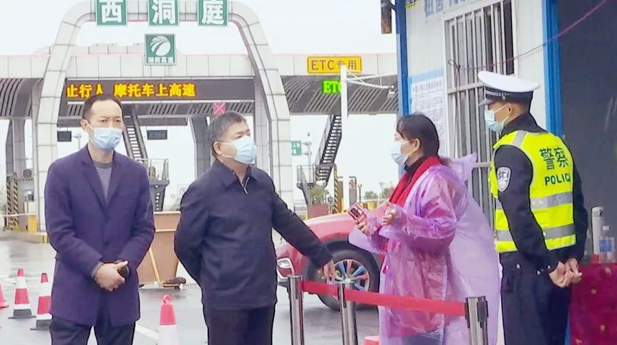 【疫情防控 西洞庭在行动】胡晓明实地督导检查疫情防控工作