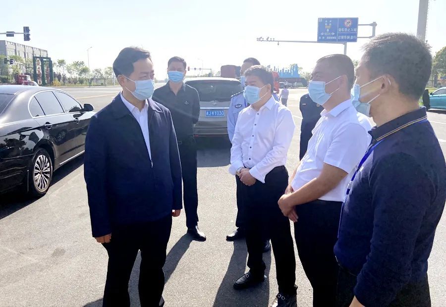 刘国龙来西洞庭督导疫情防控、安全生产、防汛备汛工作