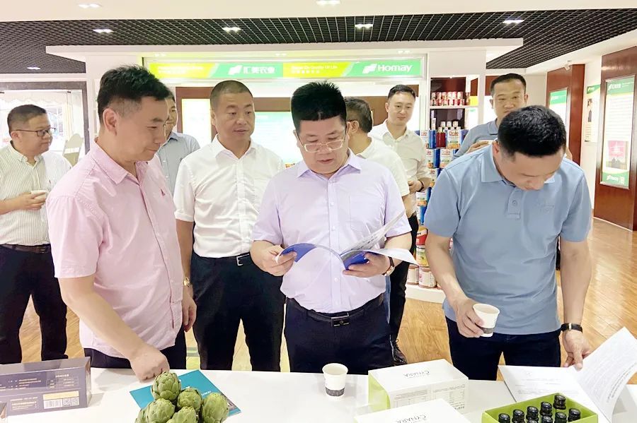 省现代农业产业集团来西洞庭考察交流