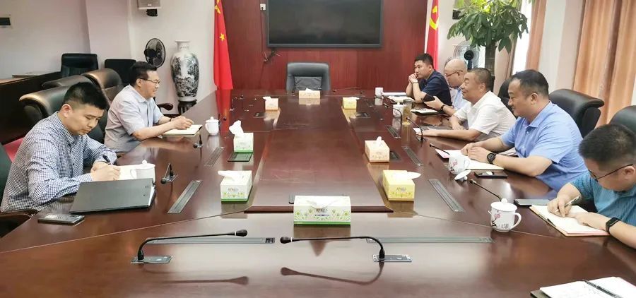 刘爱军带队赴省中小企业服务中心、省粮油食品进出口集团有限公司拜访考察