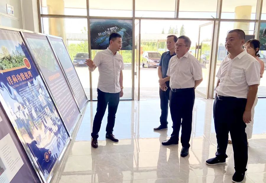 省农业农村厅调研组来西洞庭开展“送政策、解难题、优服务”行动