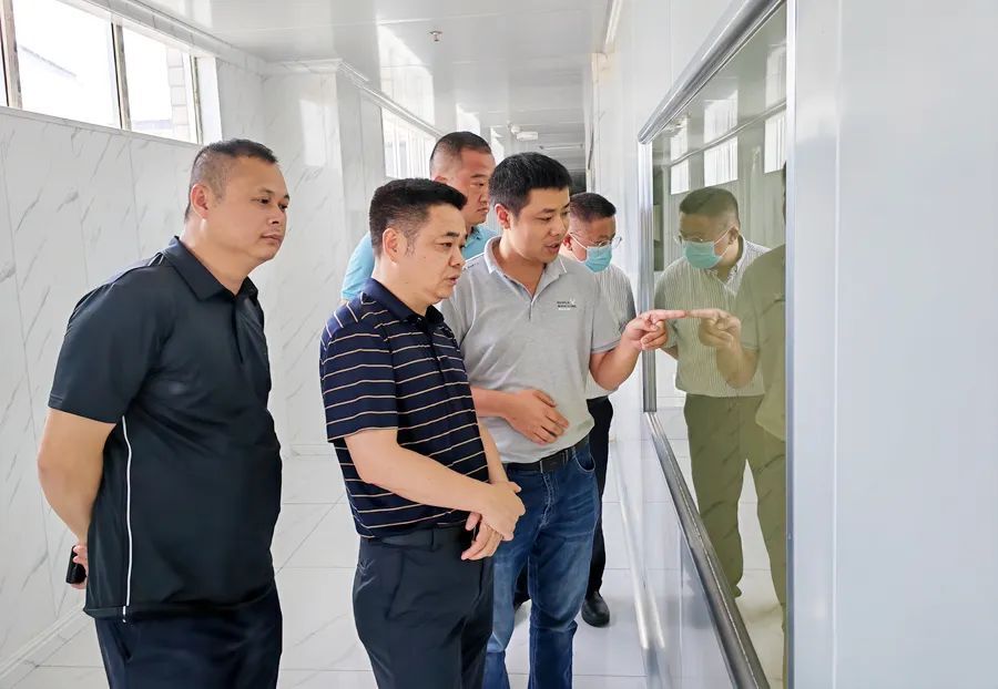 李智勇实地调研园区在建项目