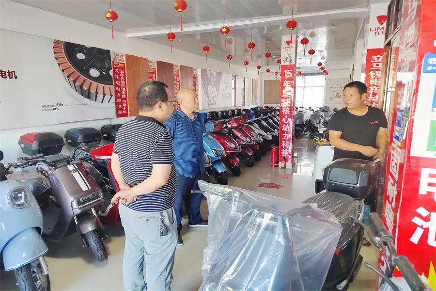 【交通顽瘴痼疾整治】区市场监督管理局开展电动车安全专项检查