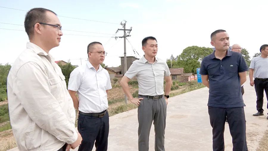 郑涵文实地督导全区防旱抗旱工作