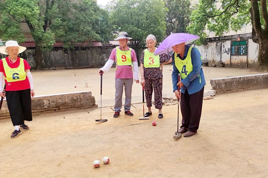 挥杆开赛！西洞庭“三球”运动会门球赛火热开启！