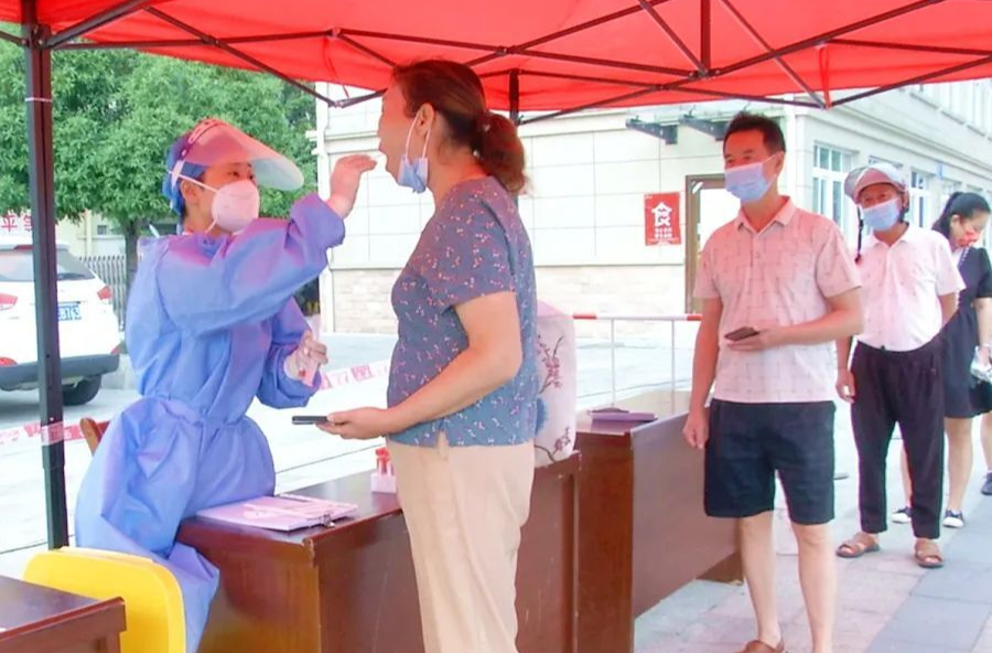 西洞庭管理区组织开展全员免费核酸检测