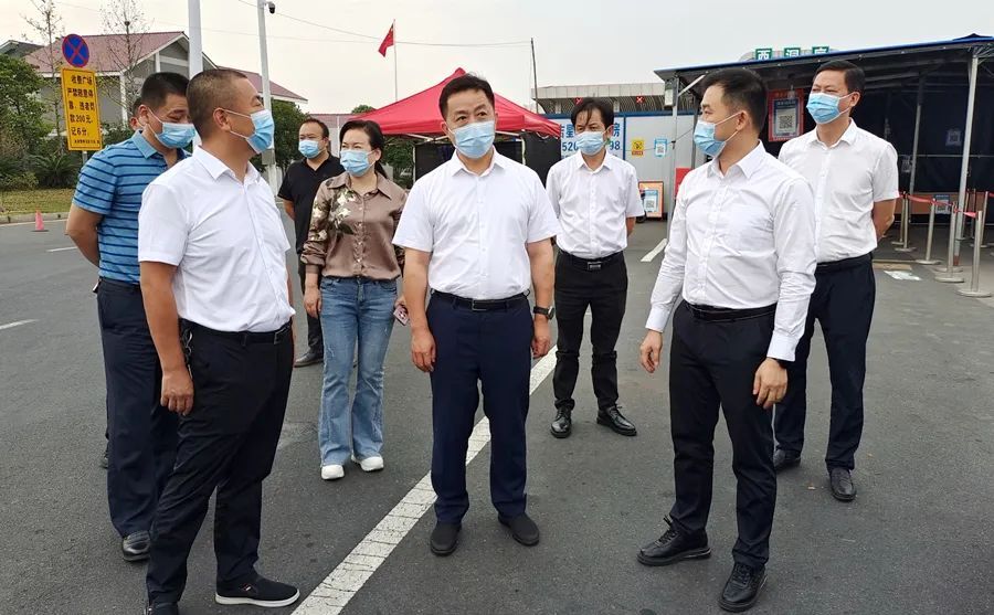 刘国龙来西洞庭督导安全生产、疫情防控、抗旱保收工作