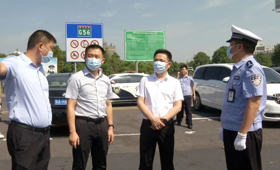 李智勇国庆节督导全区安全生产、消防安全、疫情防控等工作