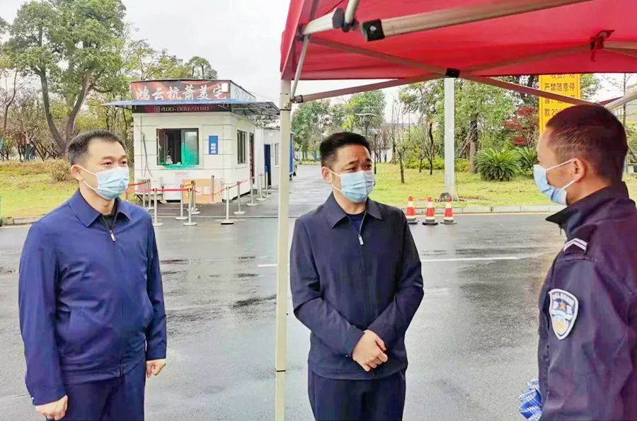 李智勇实地督导我区疫情防控工作