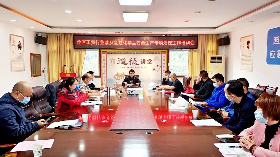 全区工贸行业涉及危险化学品安全生产专项治理工作培训会召开