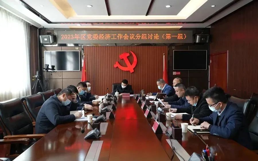 【踔厉奋发 勇毅前行】学习经济工作报告：李智勇、王亮、刘建强参加第一组分组讨论