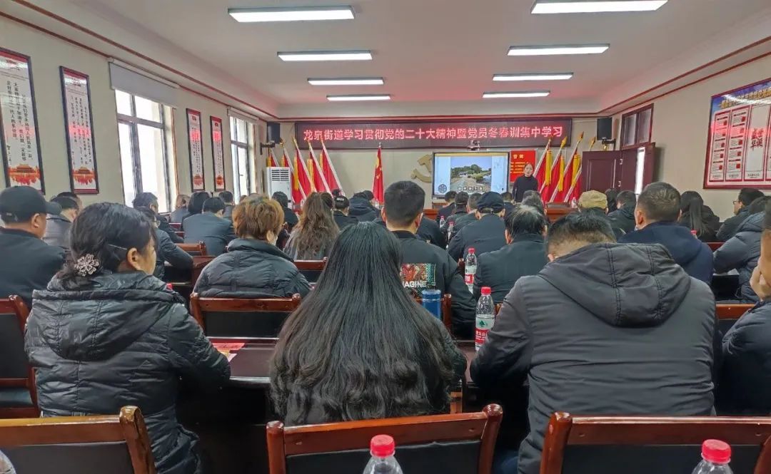 龙泉街道组织开展学习贯彻党的二十大精神暨2022-2023年度党员冬春训集中培训