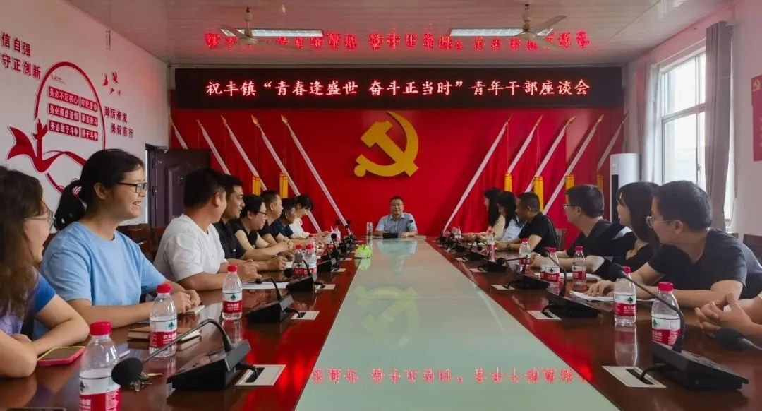 祝丰镇组织召开“青春逢盛世 奋斗正当时”青年干部座谈会