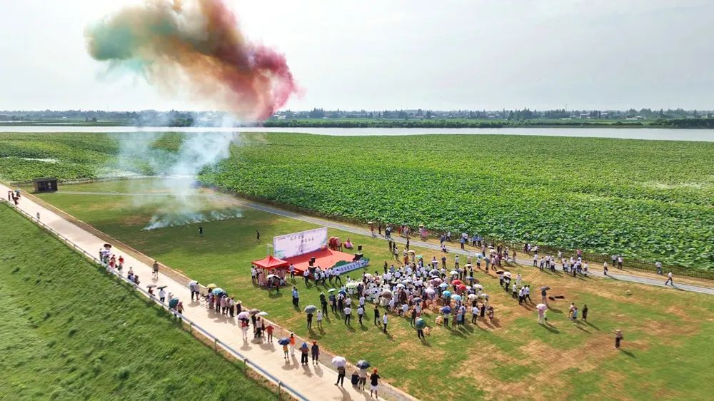 “花开万亩 为荷而来”︱2023年西洞庭首届荷花节开幕