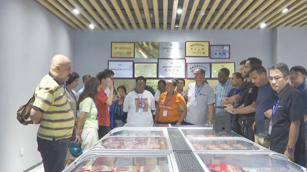 外国友人来西洞庭参观学习