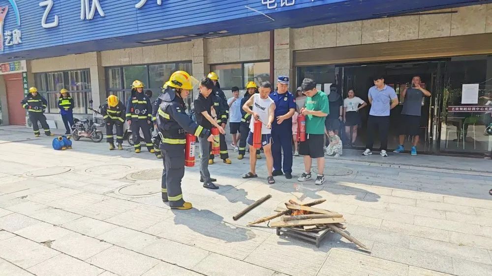 西洞庭：消防培训+演练 筑牢教培机构安全“防火墙”