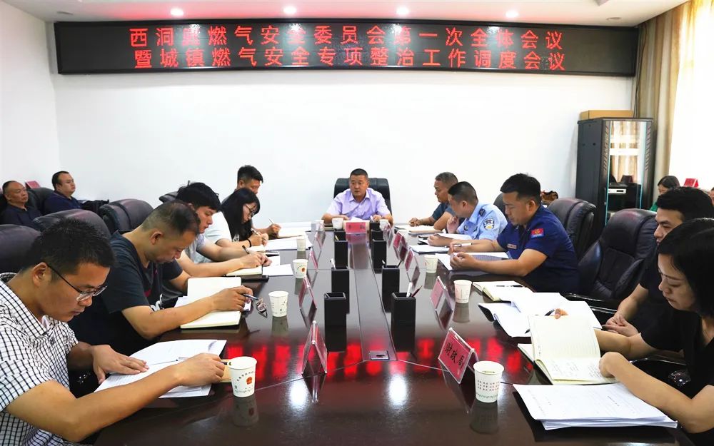 西洞庭燃气安全委员会第一次全体会议暨城镇燃气安全专项整治工作调度会召开
