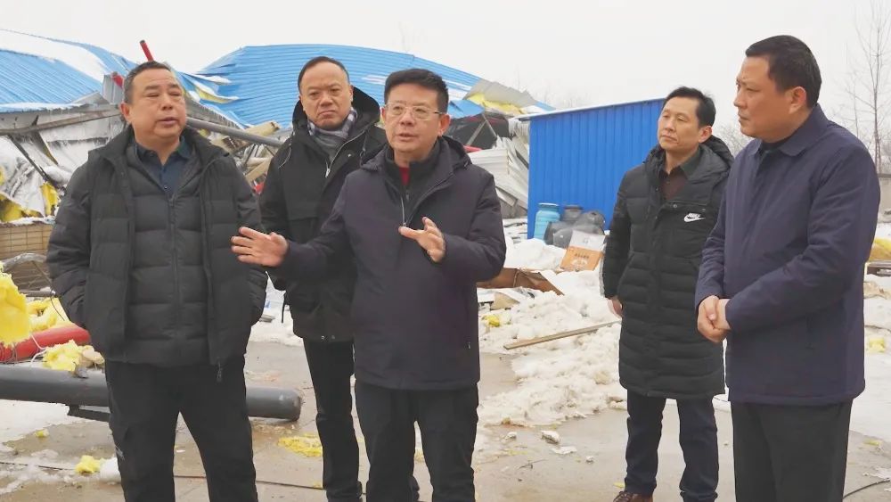 邹如龙检查指导西洞庭安全生产和低温雨雪冰冻天气应对工作