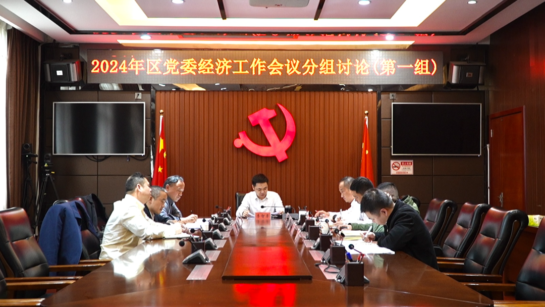 【矢志不移 接续奋斗】学习经济工作报告：李智勇、王亮参加第一组分组讨论
