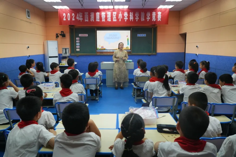 我区开展2024年度小学科学教学比武活动