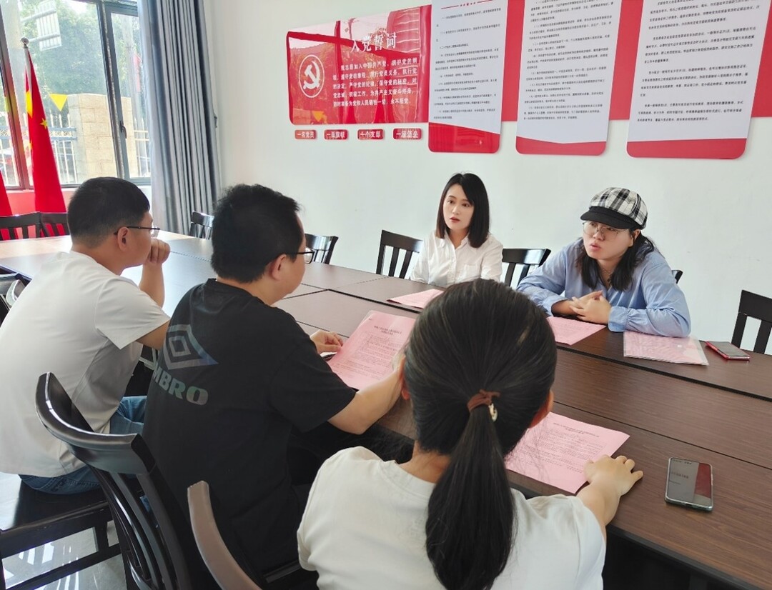 西洞庭管理区残联开展走访拓岗促就业活动