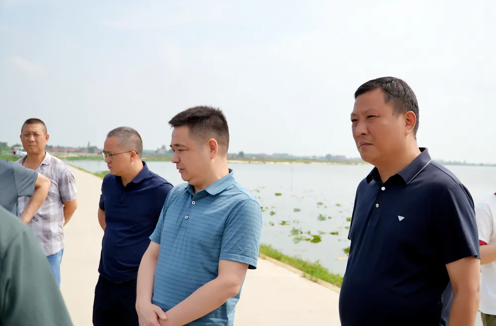 李智勇实地督导检查牛屎湖防汛工作
