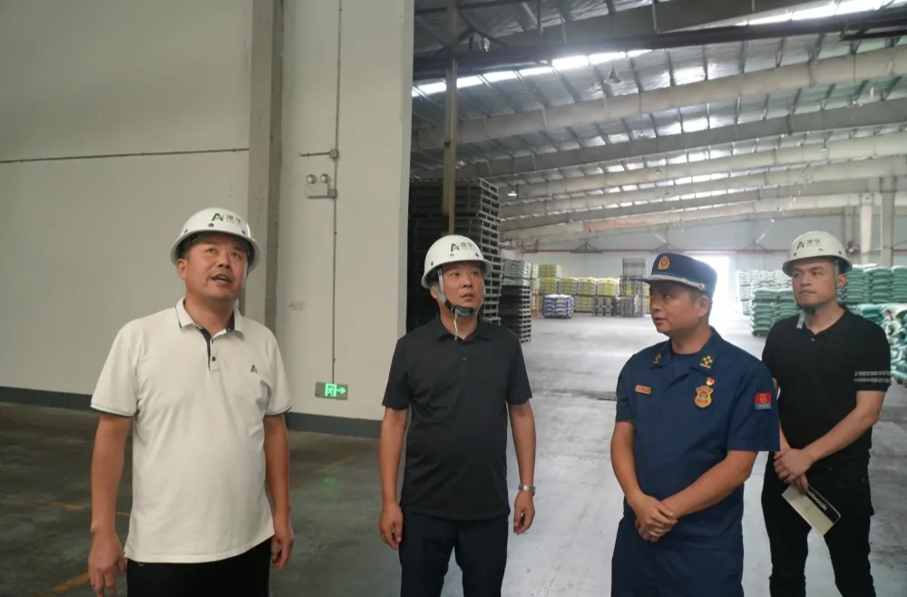 谈海波带队督导检查安全生产、消防和防溺水工作
