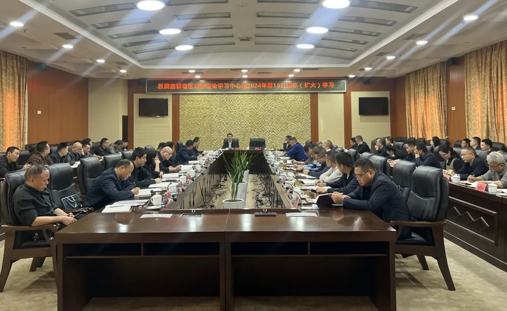 区党委理论学习中心组开展2024年第10次集体（扩大）学习