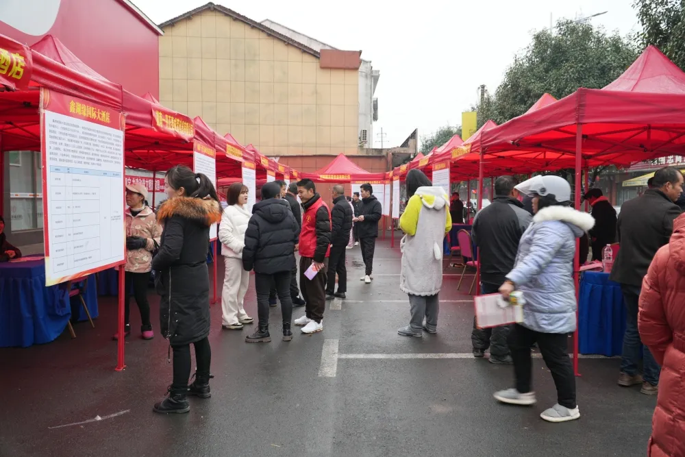 2025年西洞庭管理区 “春风行动”韩公渡专场招聘会举行