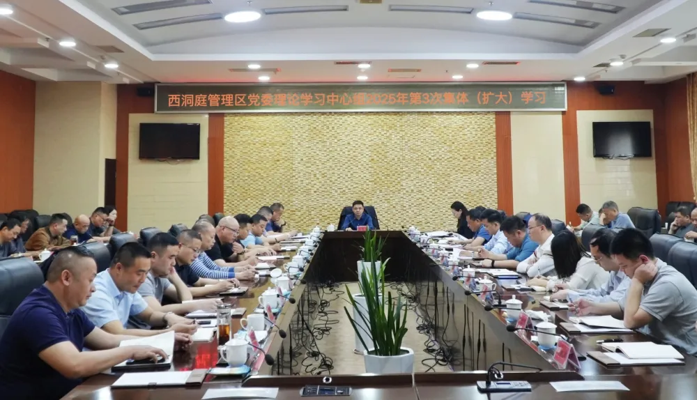 区党委理论学习中心组开展2025年第3次集体（扩大）学习
