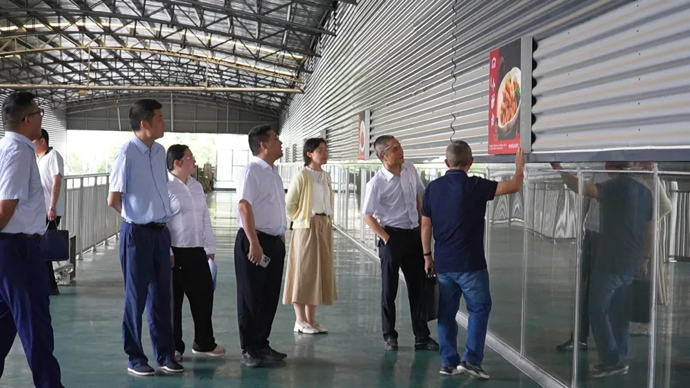 西洞庭管理区举办“一起益企”金融服务进园区活动