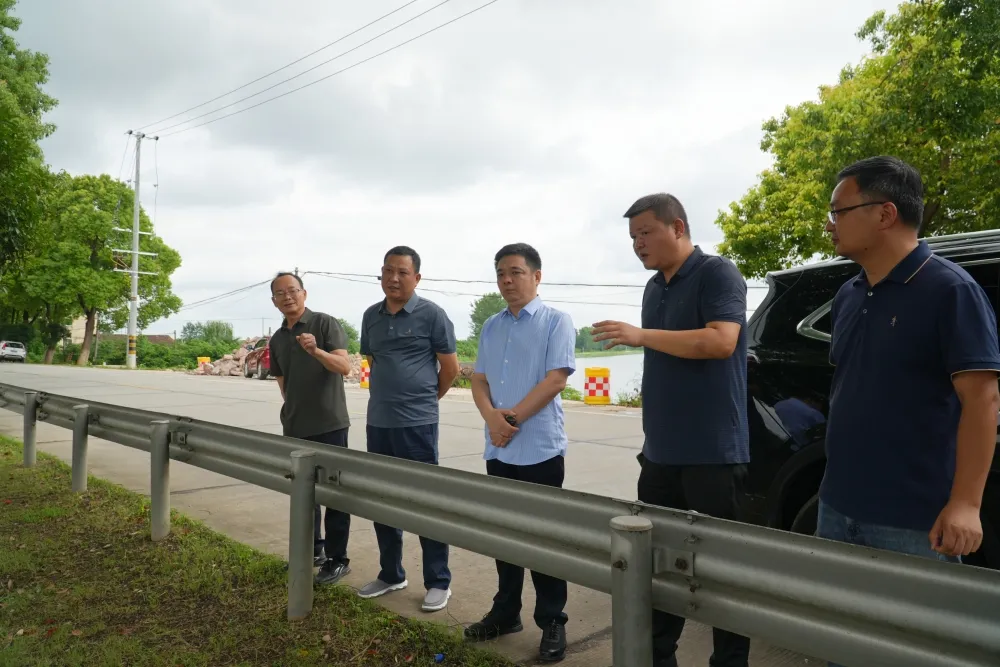 李智勇带队督导检查防汛工作