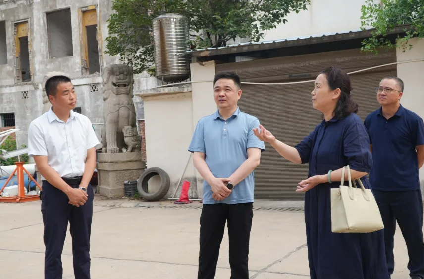李智勇赴龙泉街道调研指导工作