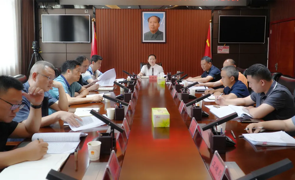 西洞庭管理区“十五五”规划编制工作调度会召开