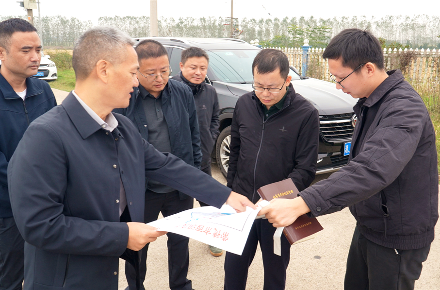 杨模兵带队调研督导水资源、水网建设工作