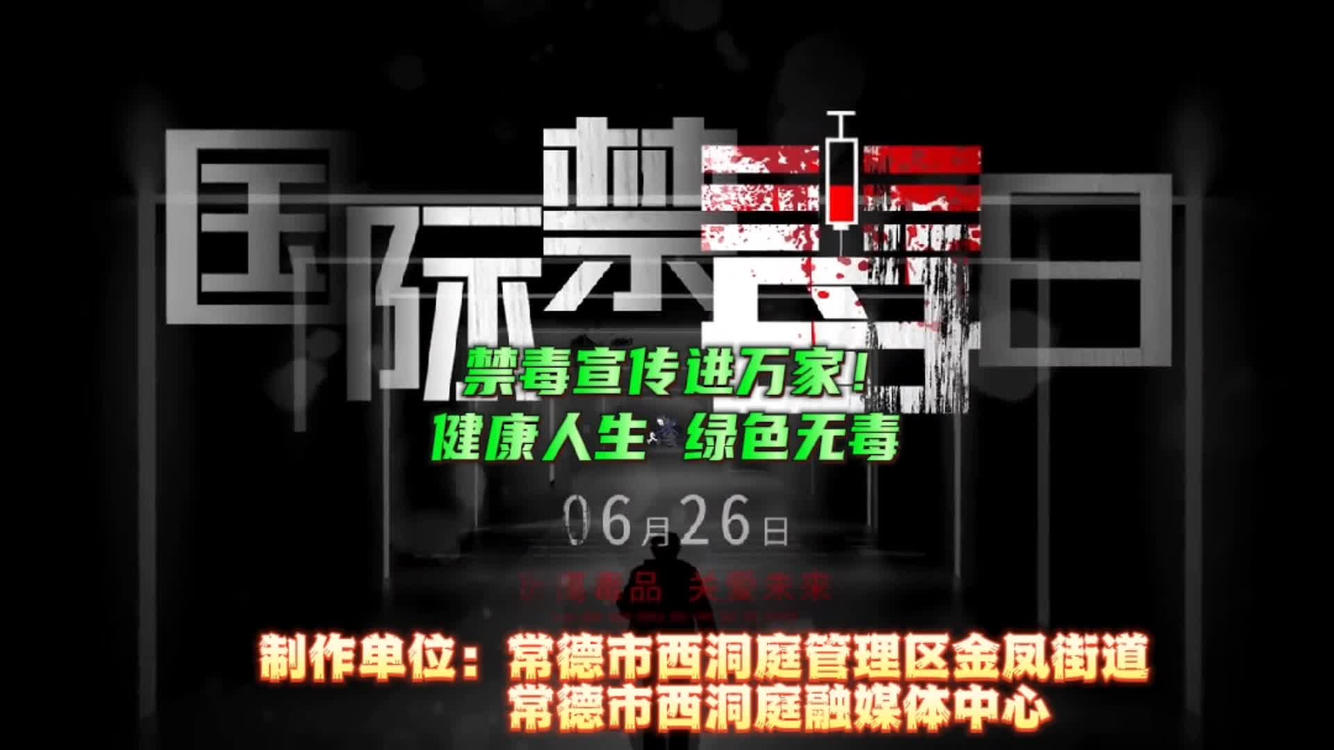 【视频】西洞庭：禁毒宣传进万家